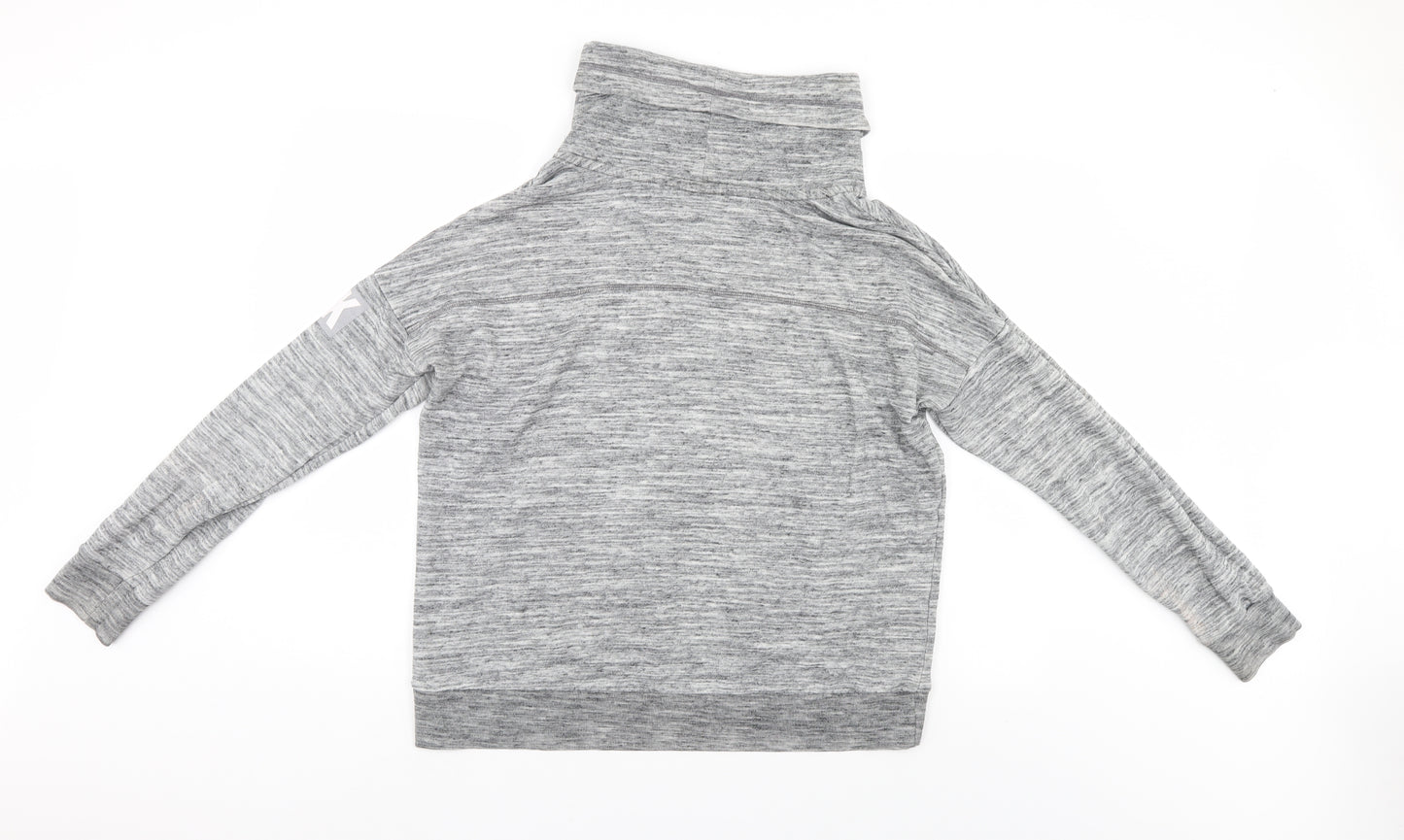 PINK Womens Grey   Pullover Jumper Size M