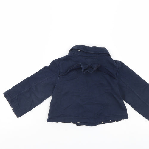 Gap Girls Blue   Basic Coat Coat Size 3 Years