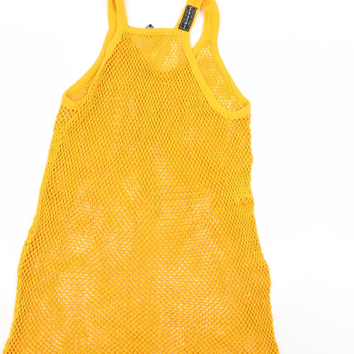 Crystal Mens Gold    T-Shirt Size Big 5X  - String vest