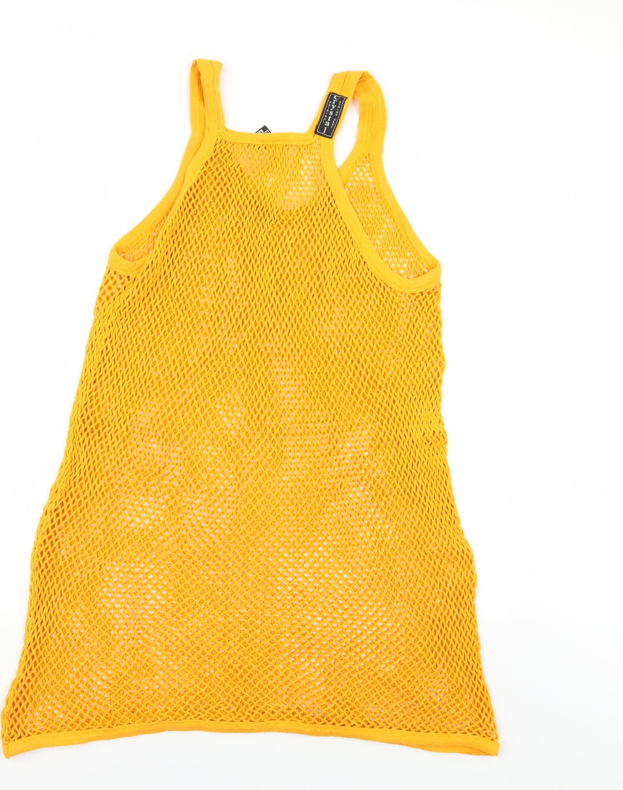 Crystal Mens Gold    T-Shirt Size Big 5X  - String vest