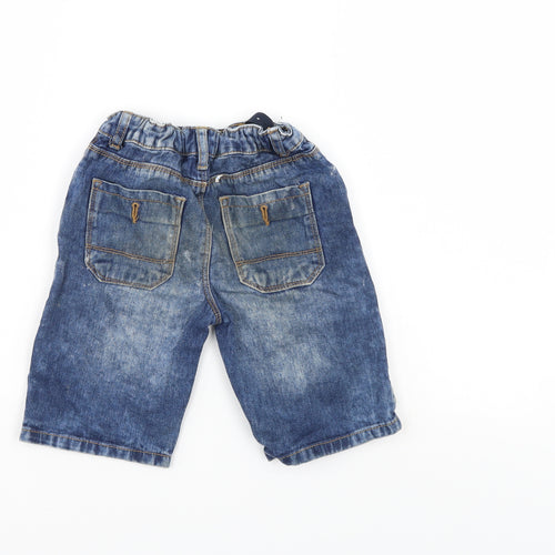 Denim & Co. Boys Blue  Denim Cropped Jeans Size 6-7 Years