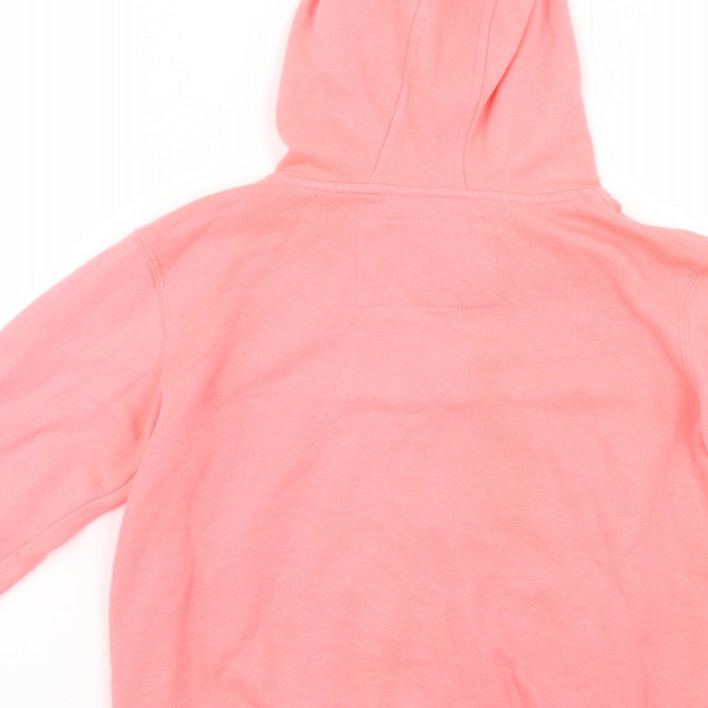 YD Girls Pink   Full Zip Hoodie Size 10-11 Years