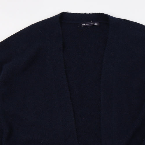 Marks and Spencer Womens Blue  Knit Cardigan Jumper Size L