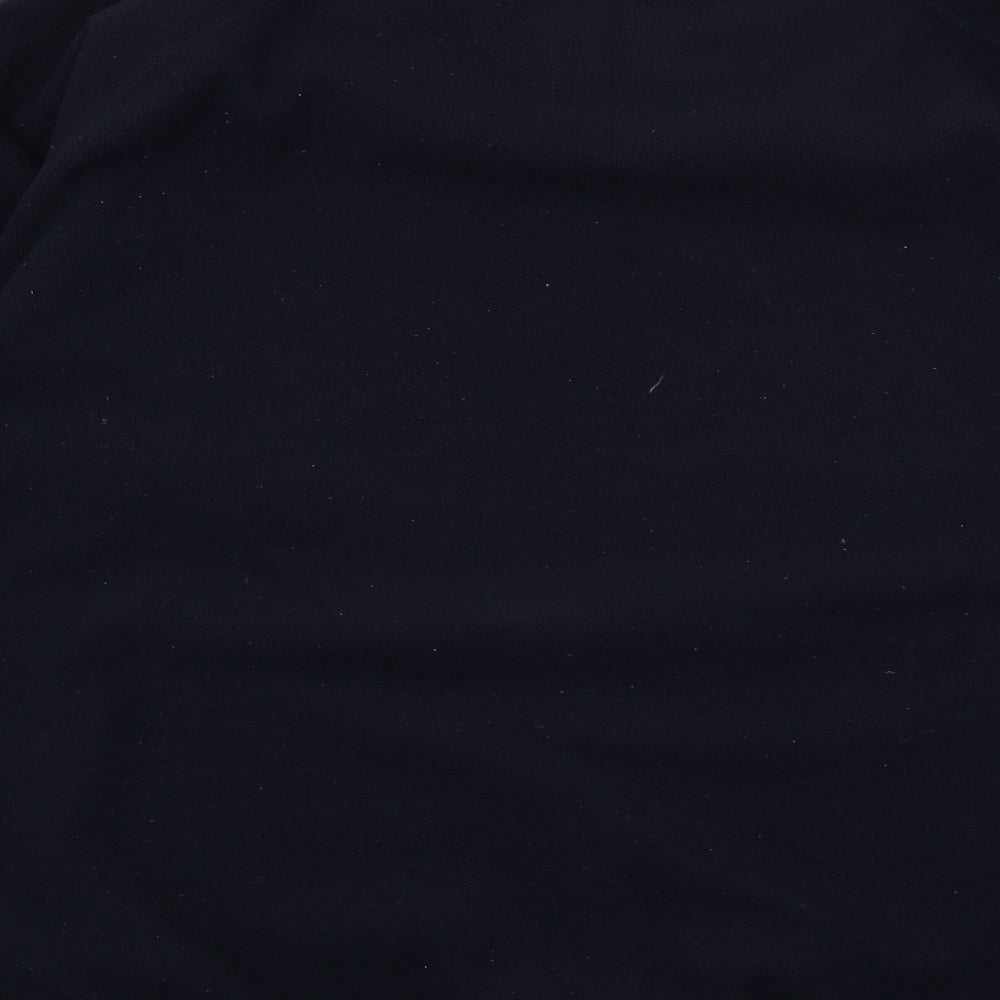 Ivsi Mens Blue  Fleece Pullover Sweatshirt Size L