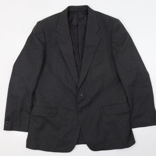 St Michael Mens Grey   Jacket Suit Jacket Size L