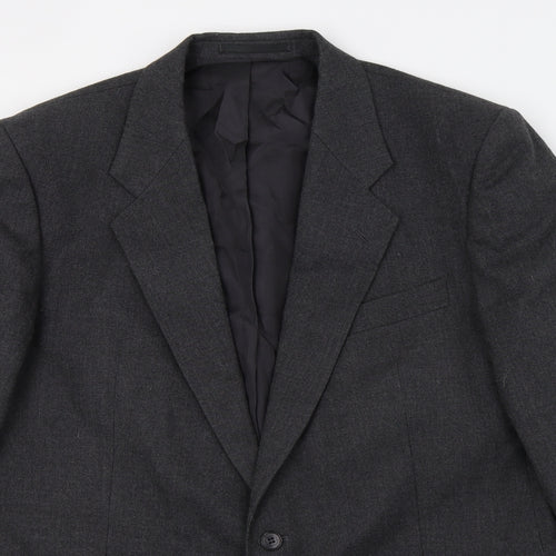 St Michael Mens Grey   Jacket Suit Jacket Size L