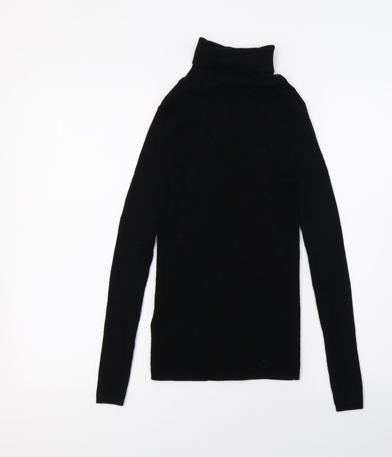 Marks and Spencer Womens Black  Knit Basic T-Shirt Size 6
