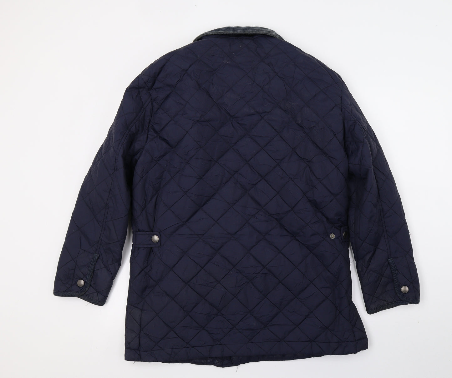 Howick Mens Blue   Quilted Jacket Size M