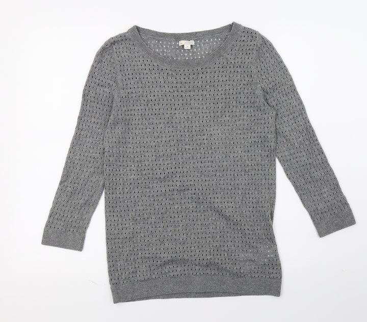 Gap Womens Grey  Knit Pullover Jumper Size S