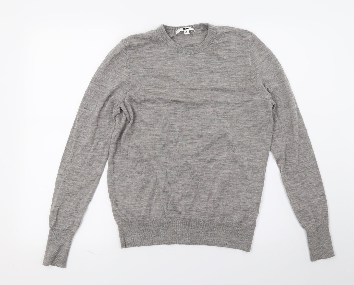 Uniqlo Womens Grey  Knit Pullover Jumper Size S