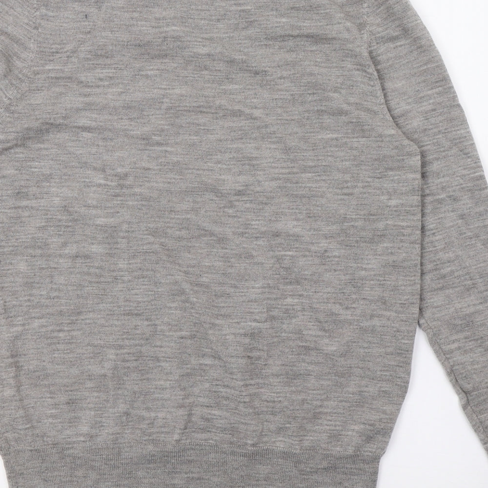 Uniqlo Womens Grey  Knit Pullover Jumper Size S