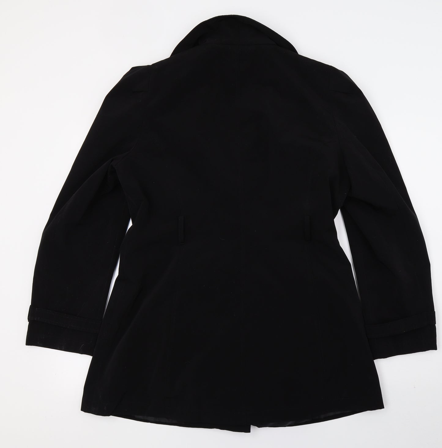 George Womens Black   Pea Coat Coat Size 14