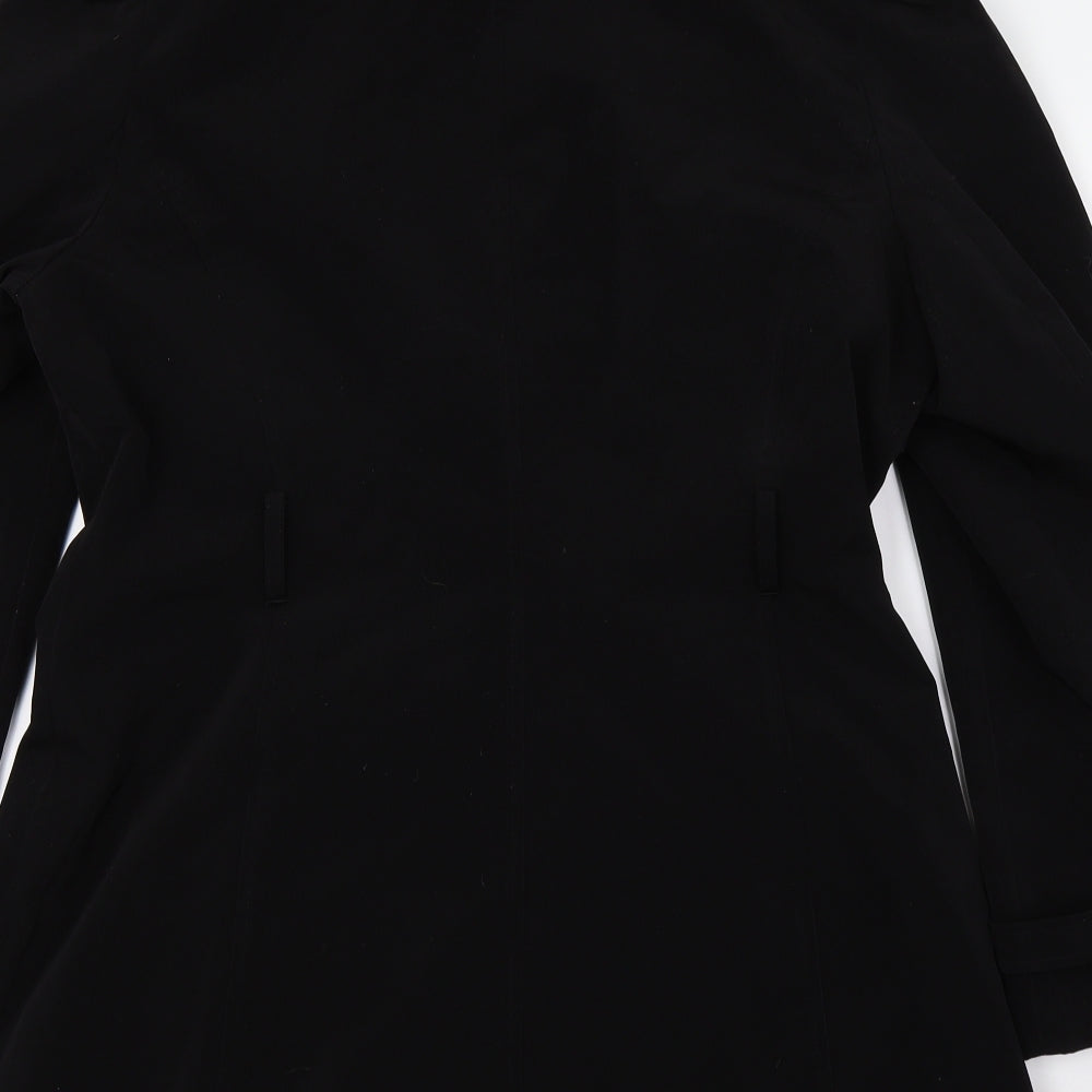 George Womens Black   Pea Coat Coat Size 14