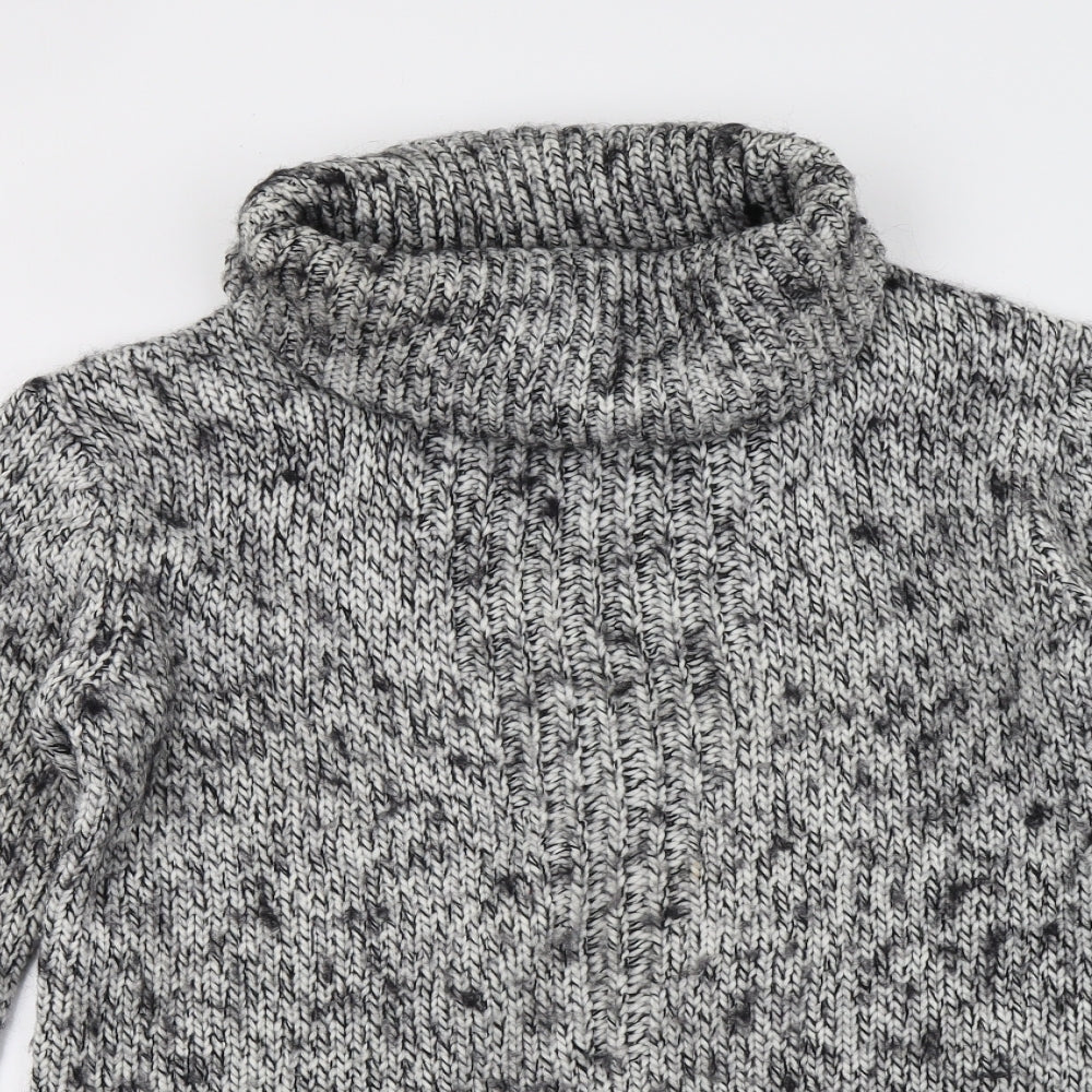 George Womens Grey  Knit Pullover Jumper Size 14