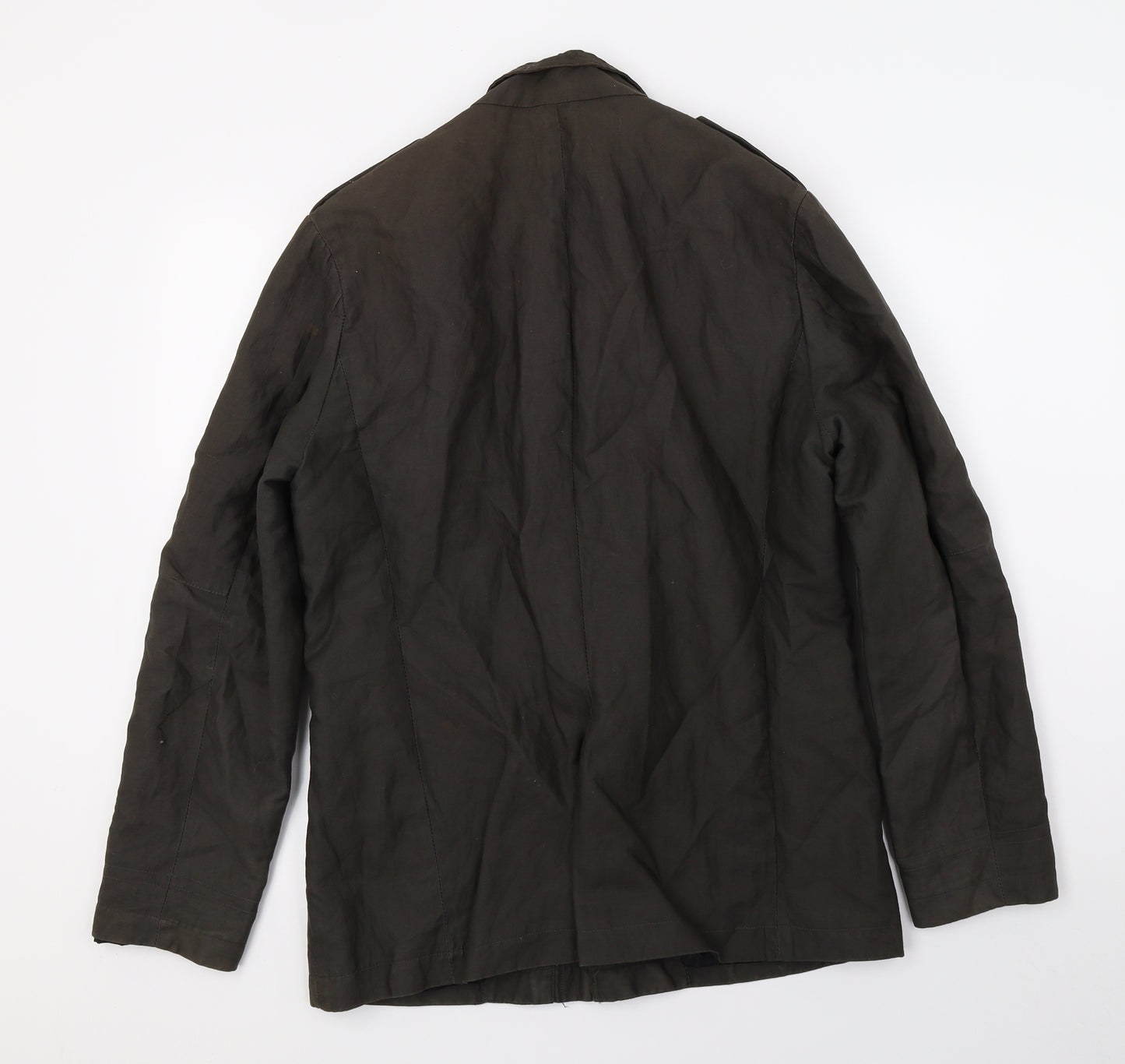 Silver Eight Mens Green   Jacket  Size S