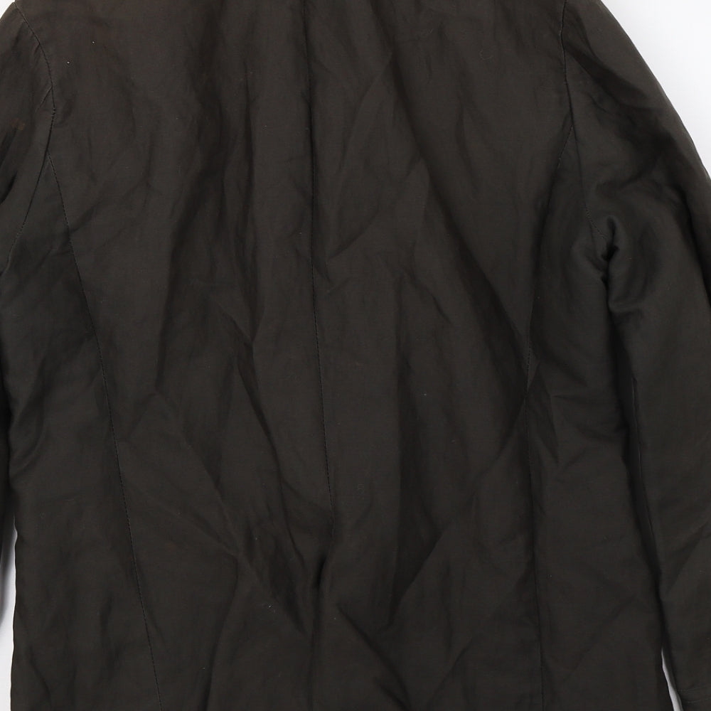 Silver Eight Mens Green   Jacket  Size S