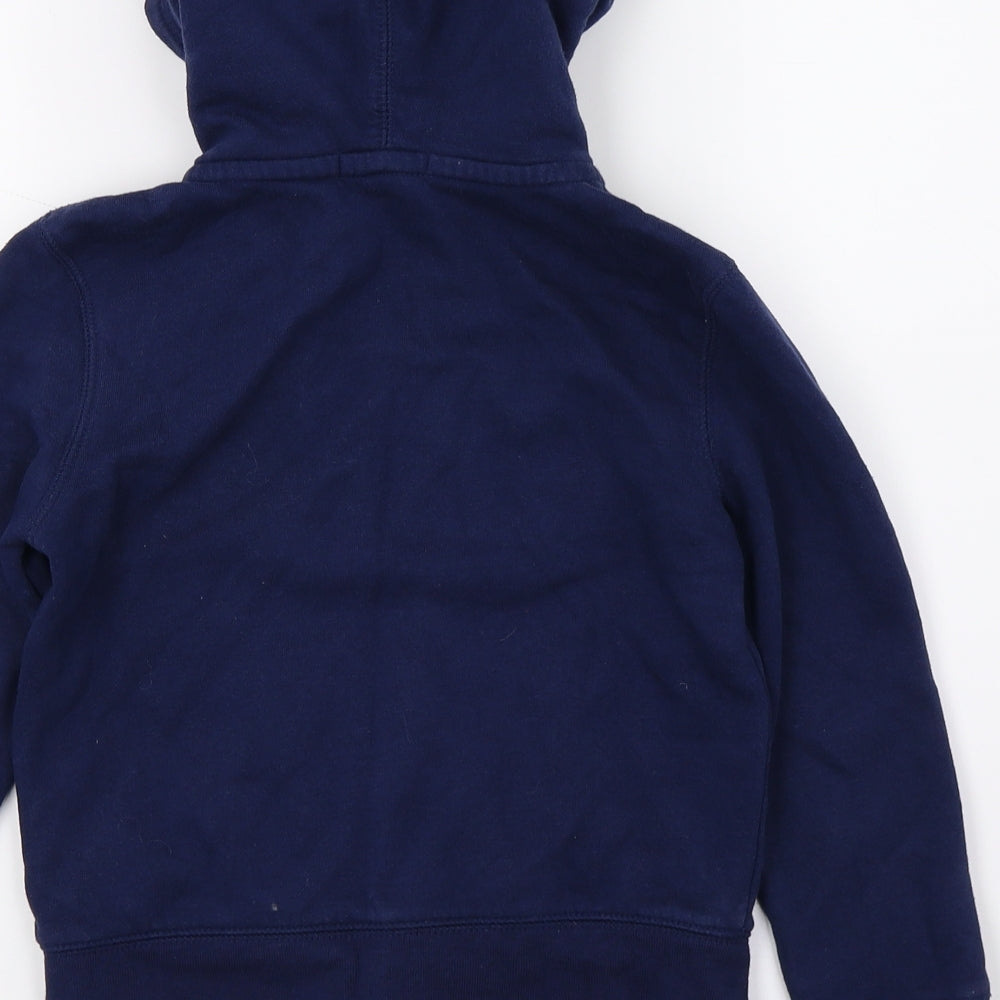 Gsap Girls Blue  Jersey Full Zip Hoodie Size S