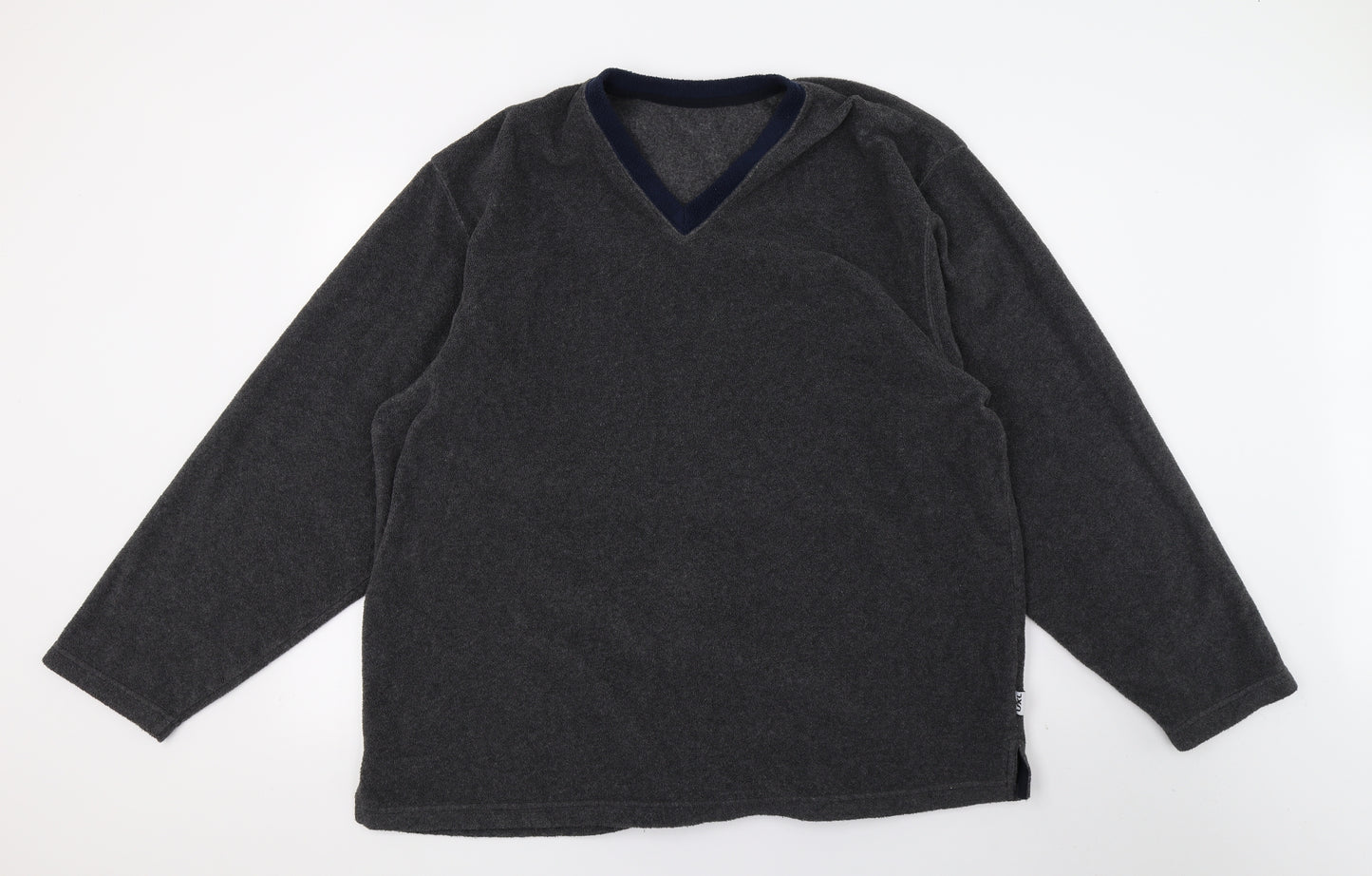 Preworn Mens Grey  Fleece Pullover Sweatshirt Size XL