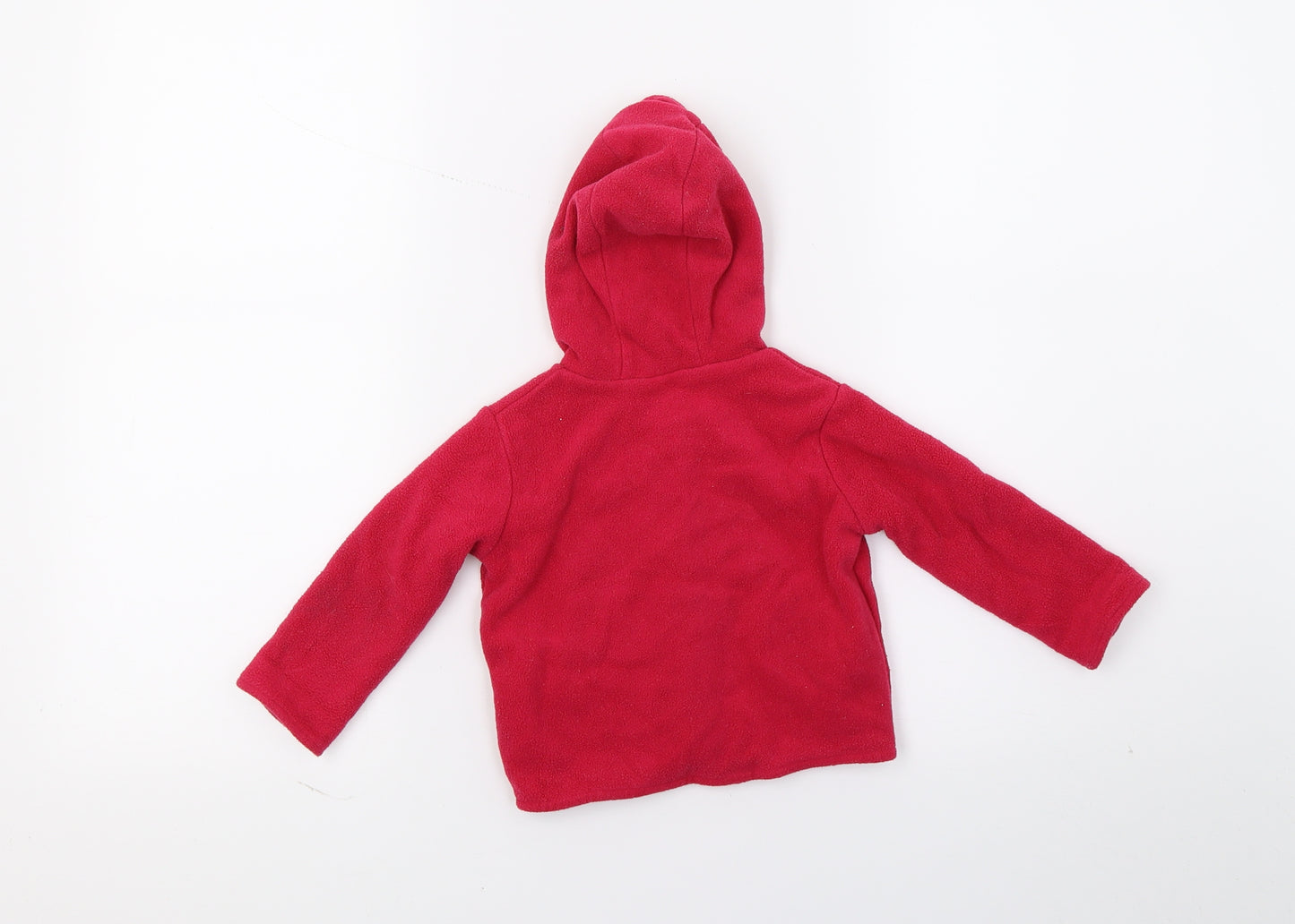 F&F Girls Pink  Fleece Jacket  Size 6-9 Months