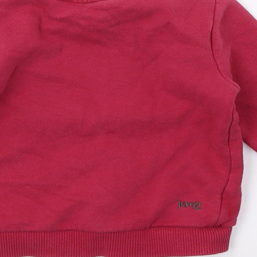 Kie Baby Pink  Jersey Pullover Jumper Size 6-9 Months  - Tractor