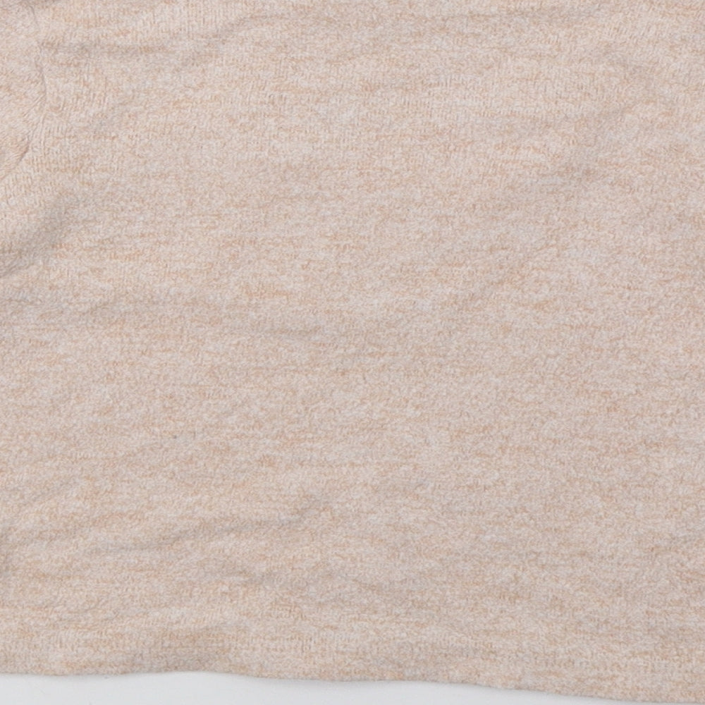 NEXT Girls Pink  Knit Pullover Jumper Size 4-5 Years  - Rabbit