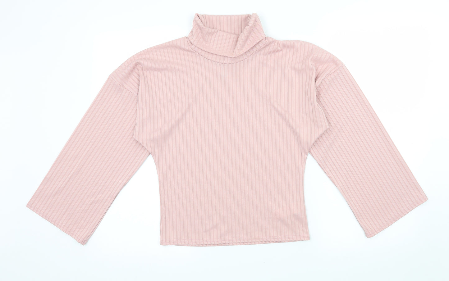 Nasty Gal Womens Pink  Jersey Basic T-Shirt Size 6