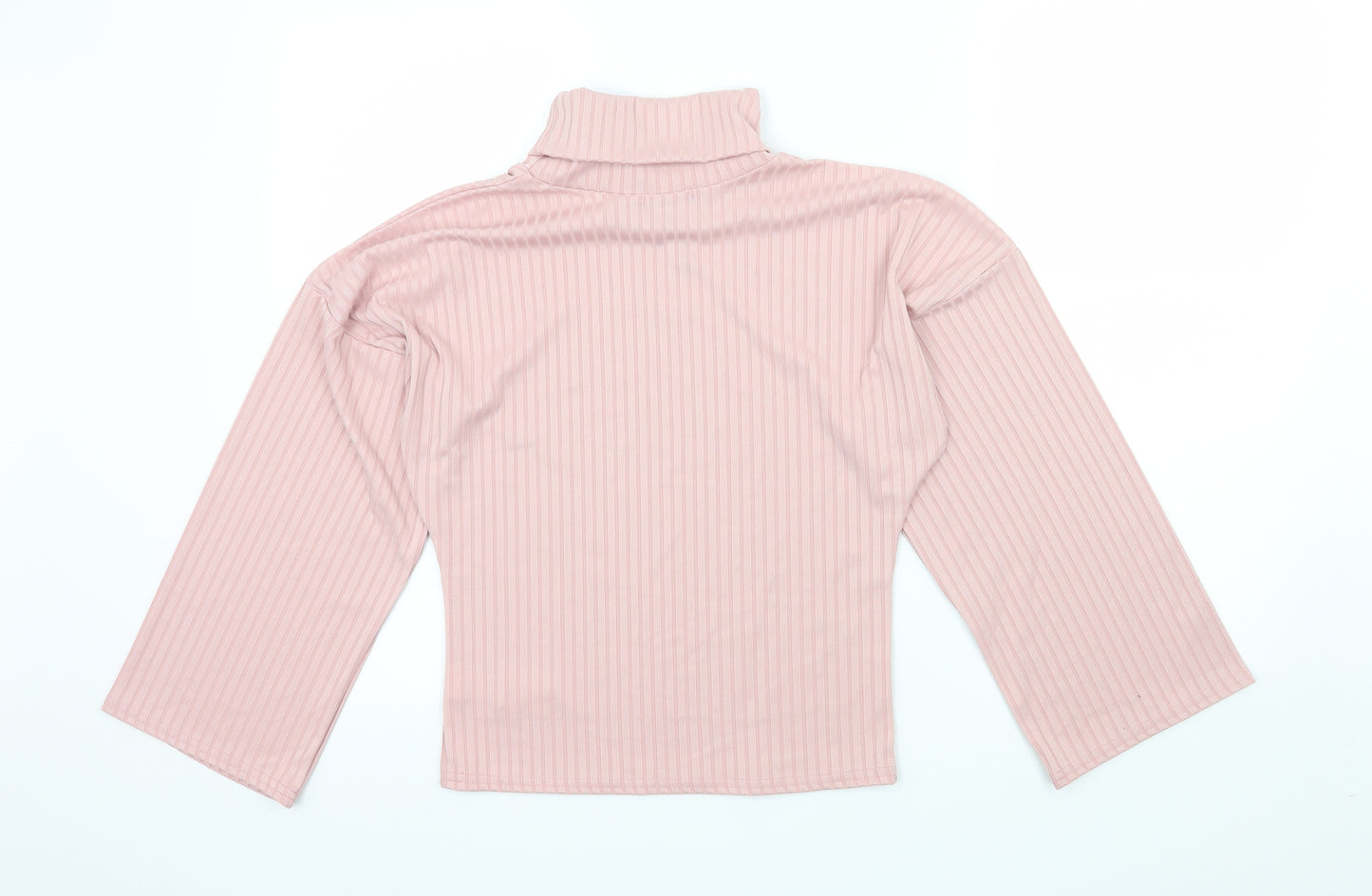 Nasty Gal Womens Pink  Jersey Basic T-Shirt Size 6