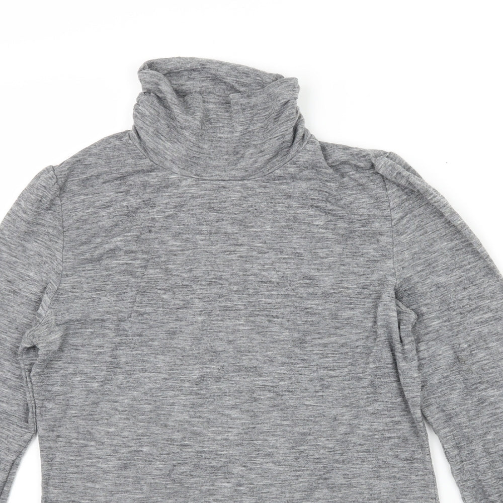 NEXT Womens Grey  Jersey Basic T-Shirt Size 6