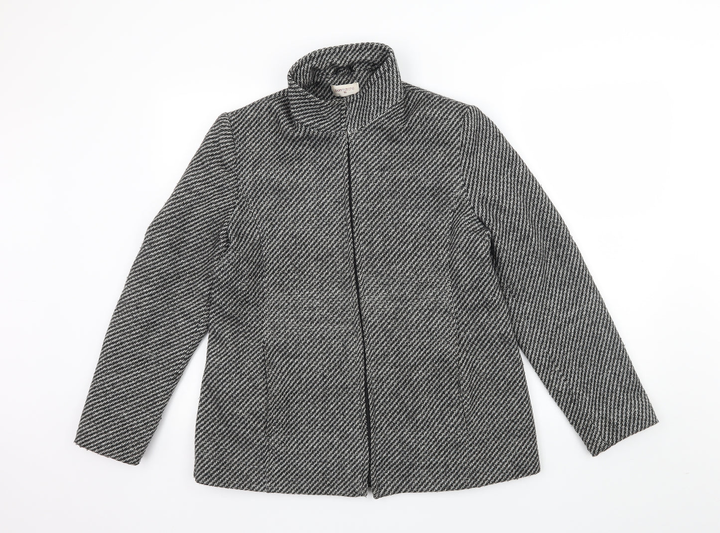 Bonmarché Womens Green  Knit Jacket Coat Size 16