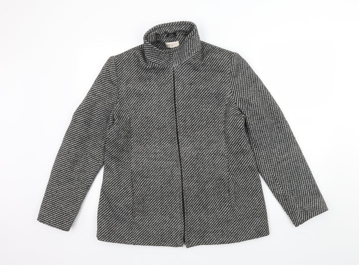 Bonmarché Womens Green  Knit Jacket Coat Size 16