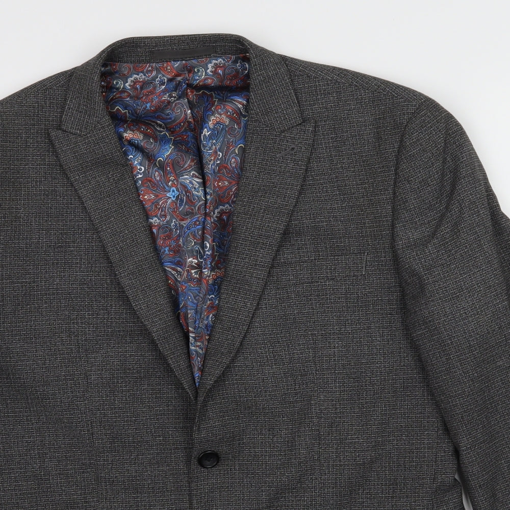 NEXT Mens Grey   Jacket Suit Jacket Size XL