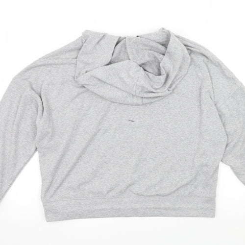 FOREVER 21 Womens Grey  Jacquard Pullover Hoodie Size S