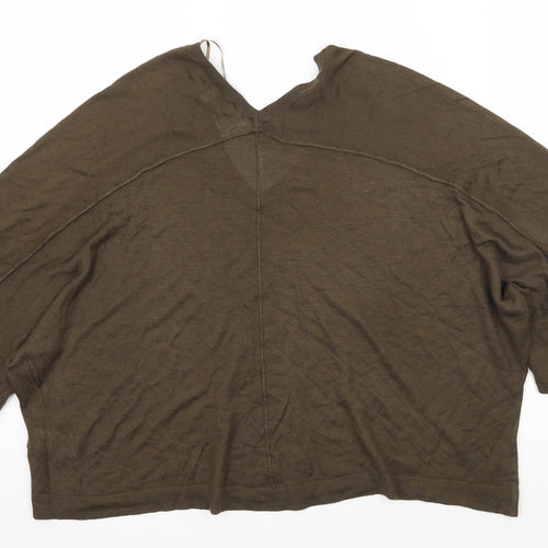 NEXT Womens Green  Knit Basic T-Shirt Size XS