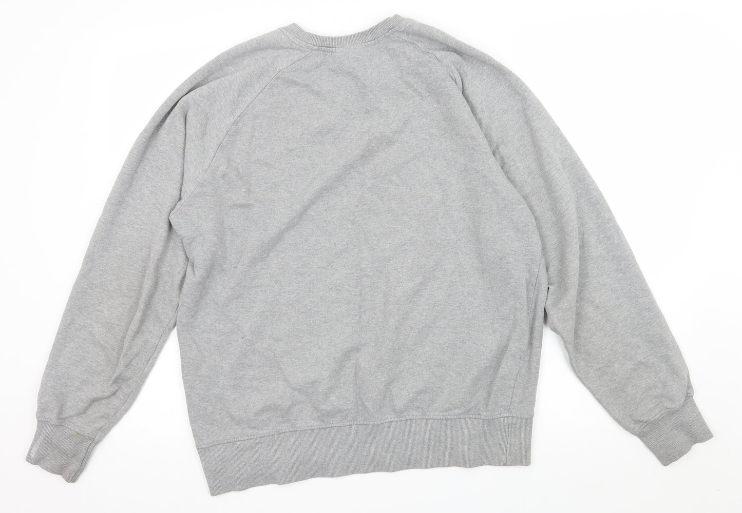 The Riot Club Mens Grey  Jersey Pullover Sweatshirt Size L