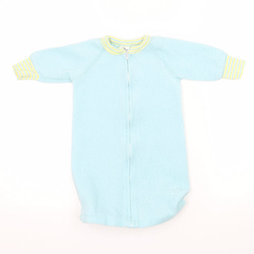 Triboro Baby Blue  Fleece  One Piece One Size