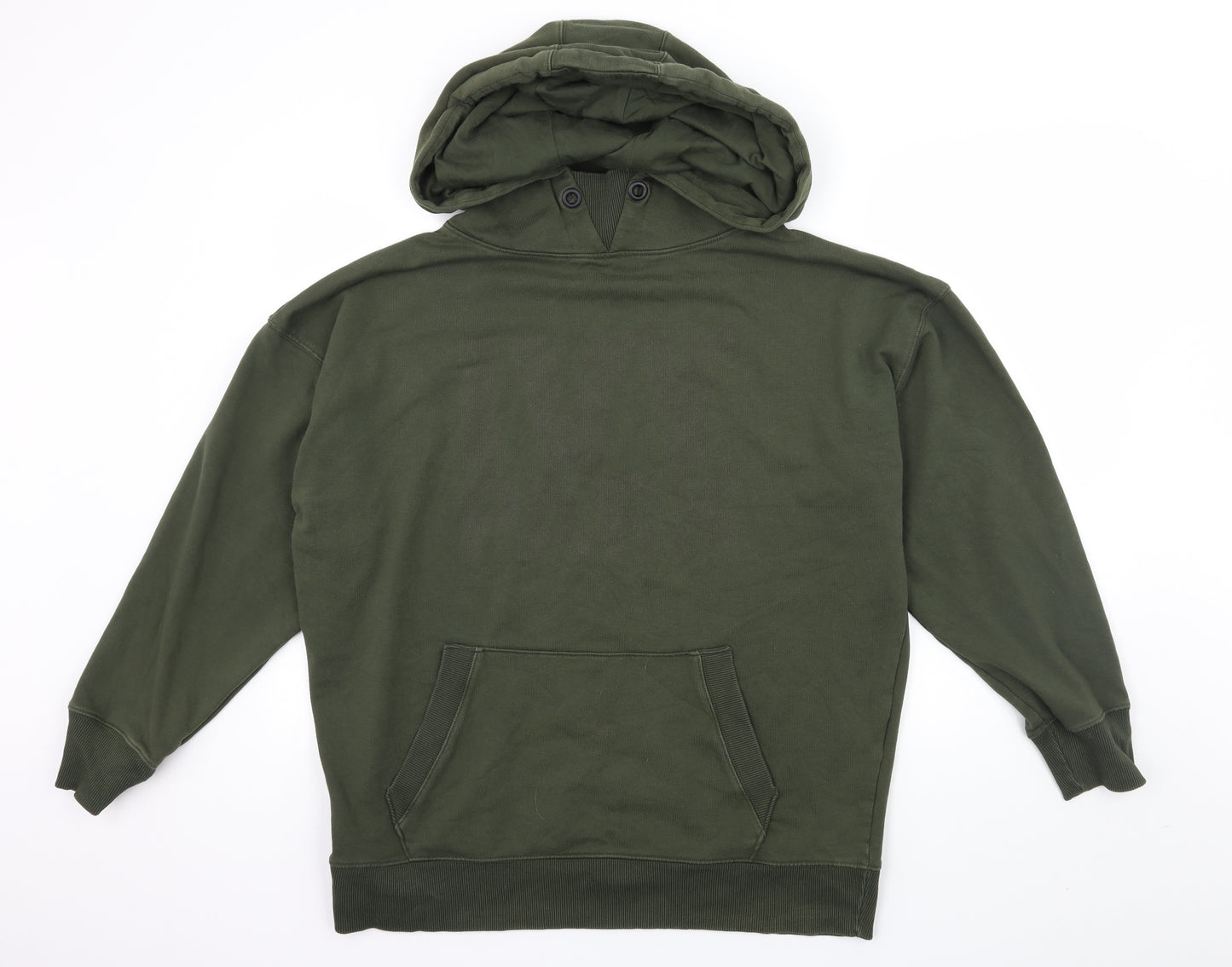 IVY PARK Womens Green  Jersey Pullover Hoodie Size L