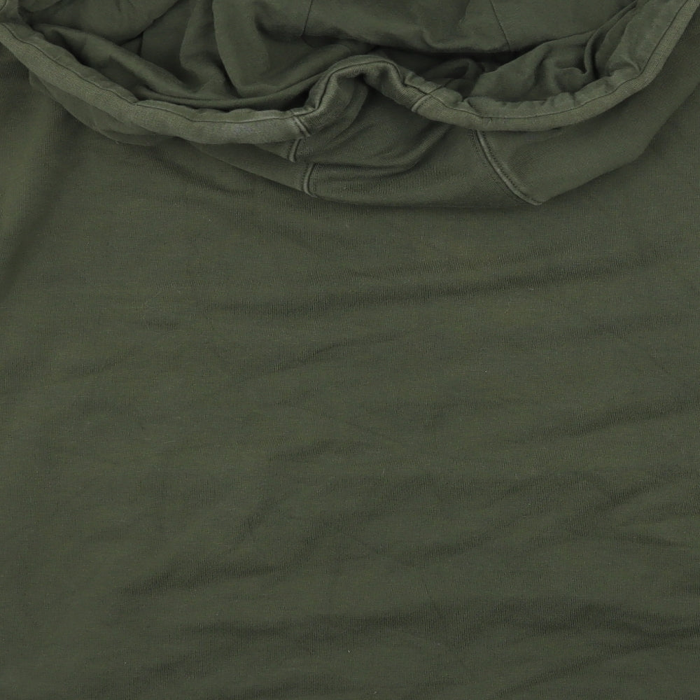IVY PARK Womens Green  Jersey Pullover Hoodie Size L