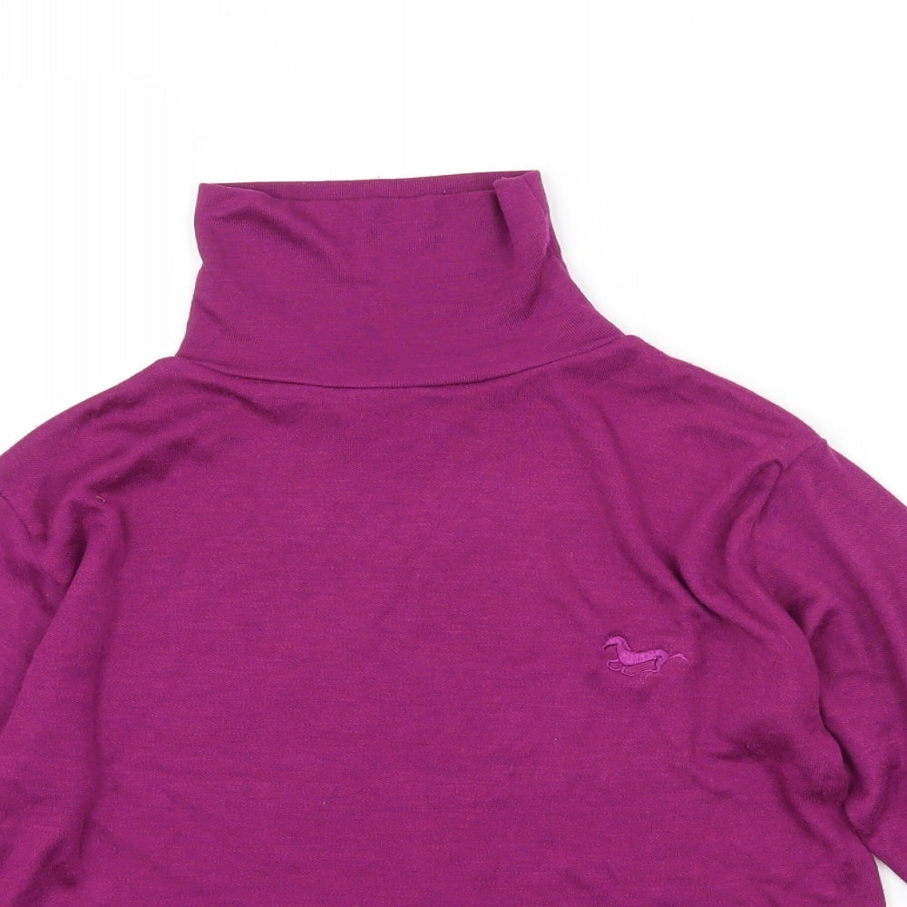 Imported Sportskid Womens Purple   Basic T-Shirt Size 4