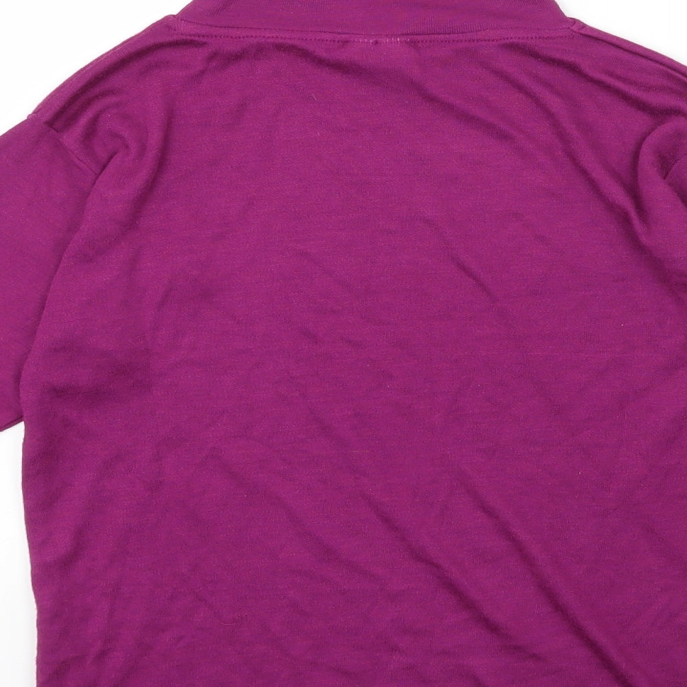 Imported Sportskid Womens Purple   Basic T-Shirt Size 4