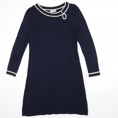 Wallis Womens Blue  Knit Shift  Size M
