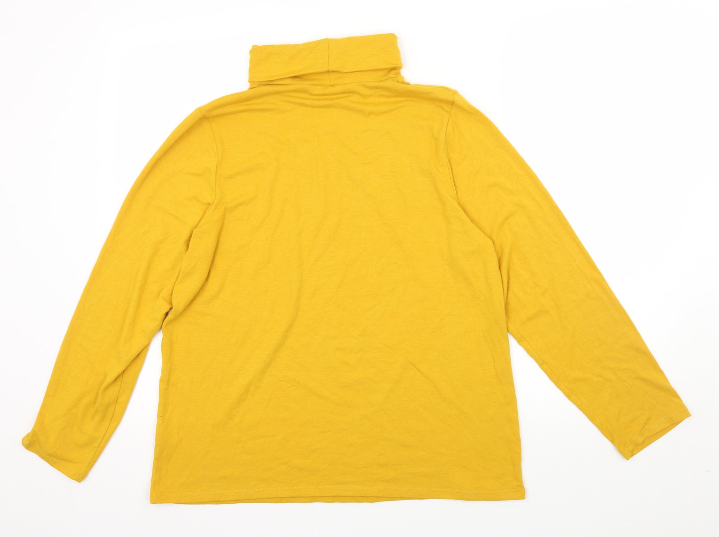George Womens Yellow   Basic T-Shirt Size 18