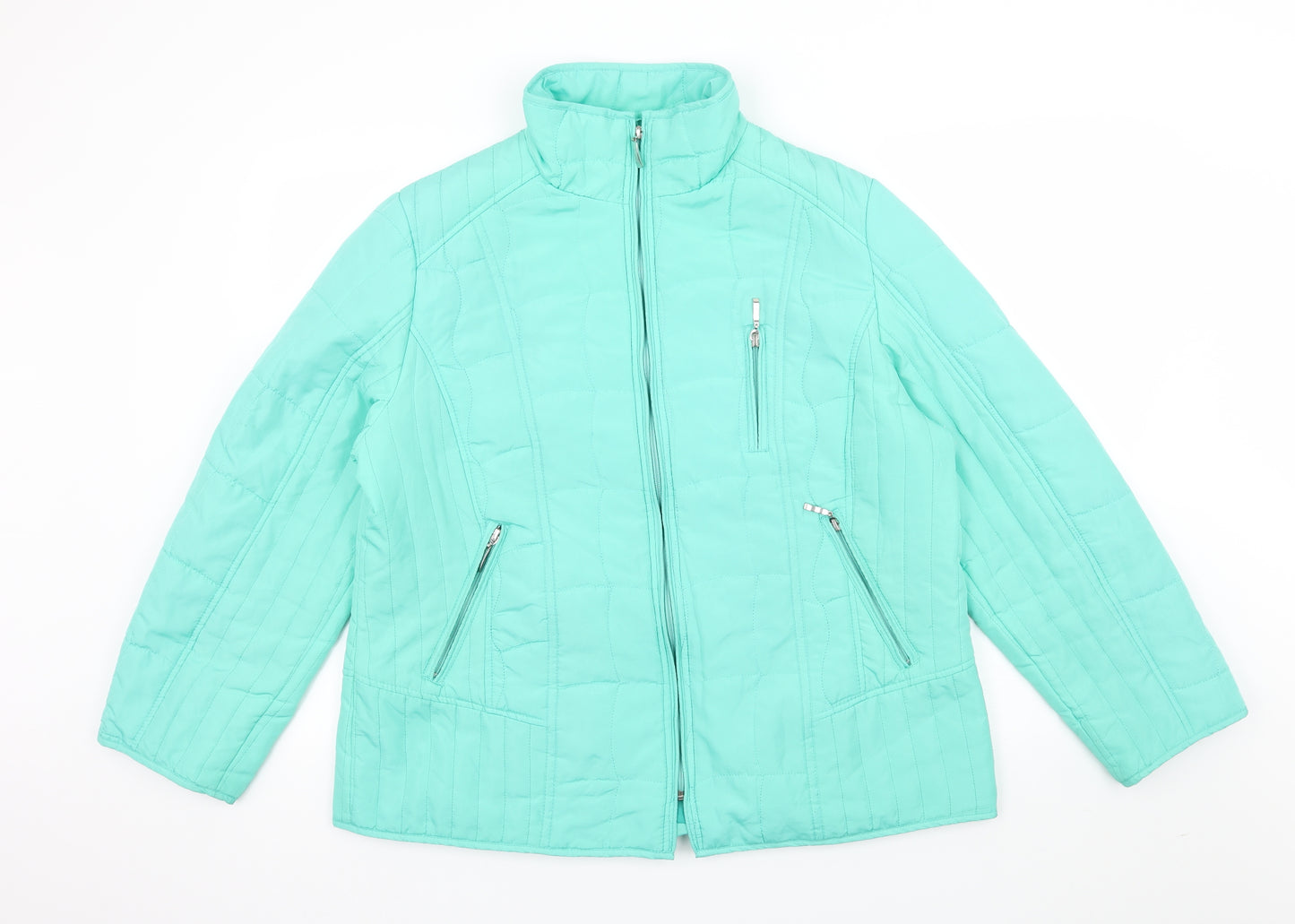 Alexara Womens Green   Jacket Coat Size 20
