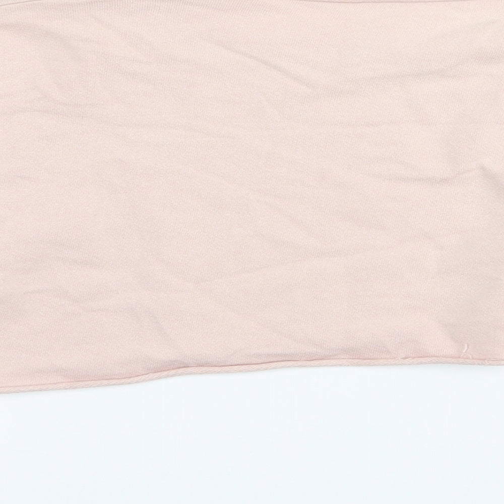 PLT Womens Pink   Pullover Jumper Size 6  - crop