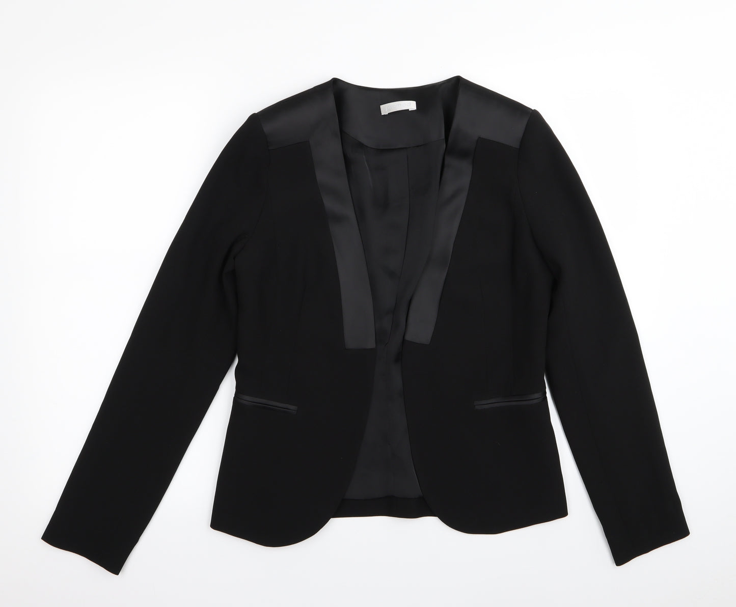 Promod Womens Black   Jacket Blazer Size 8