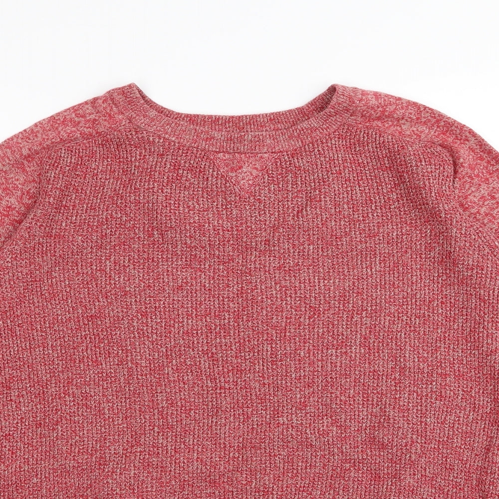 threadable Womens Red   Pullover Jumper Size L