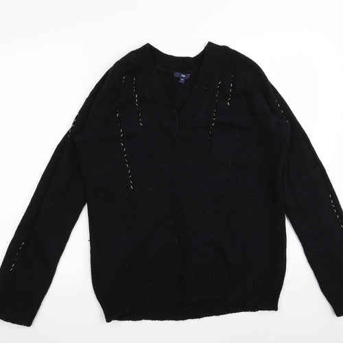 Gap Womens Black   Pullover Jumper Size L