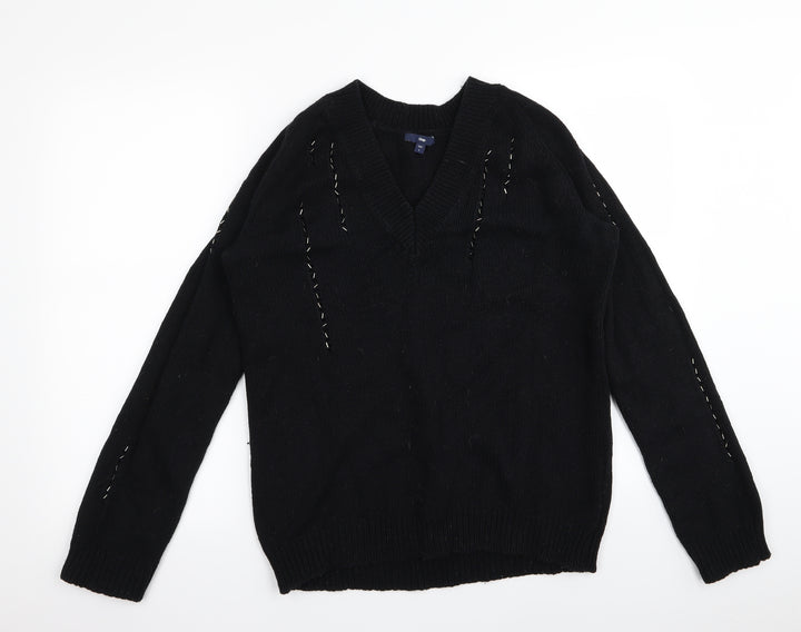 Gap Womens Black   Pullover Jumper Size L