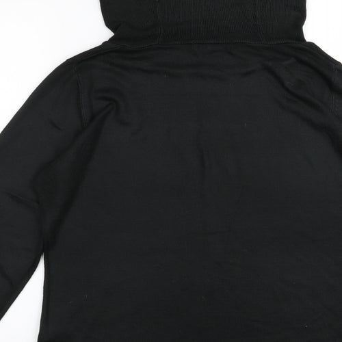 M&S Womens Black   Basic T-Shirt Size 16