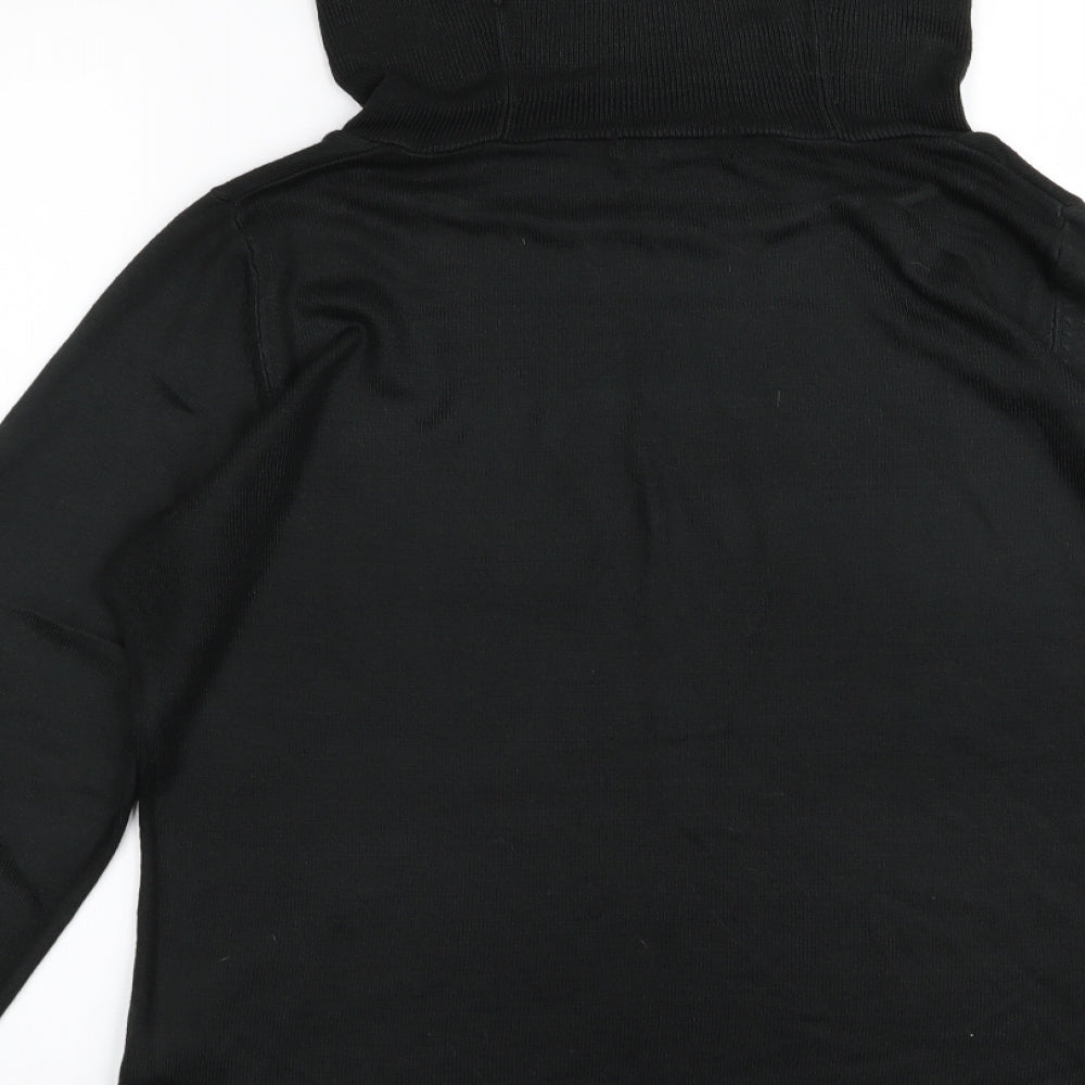 M&S Womens Black   Basic T-Shirt Size 16