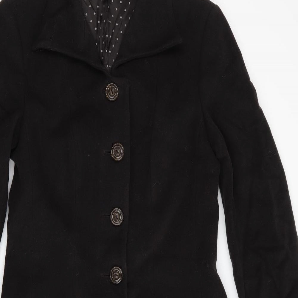 Hobbs Womens Brown   Overcoat Coat Size 10